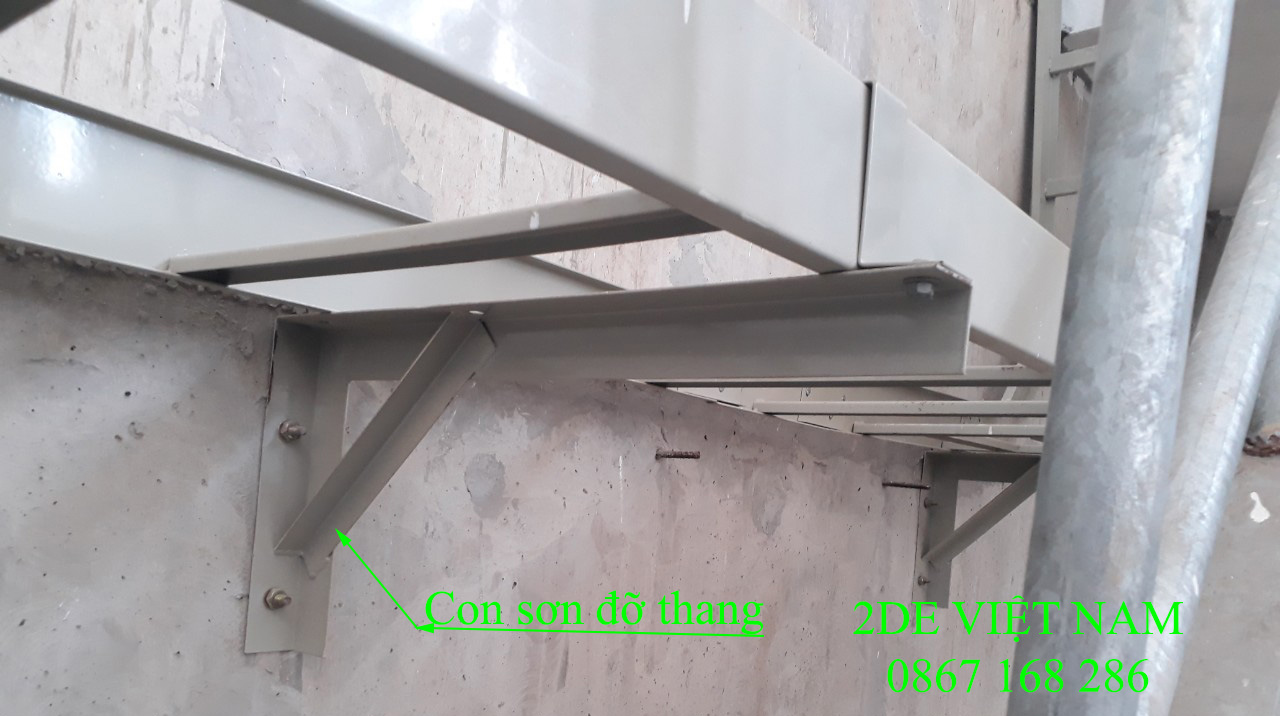 Con sơn đỡ thang máng cáp