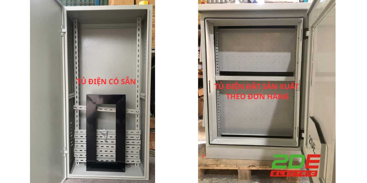 Vỏ tủ điện giá rẻ có sẵn và Vỏ tủ điện sản xuất theo đơn đặt hàng