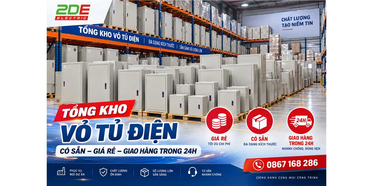 Tổng kho vỏ tủ điện có sẵn giá rẻ