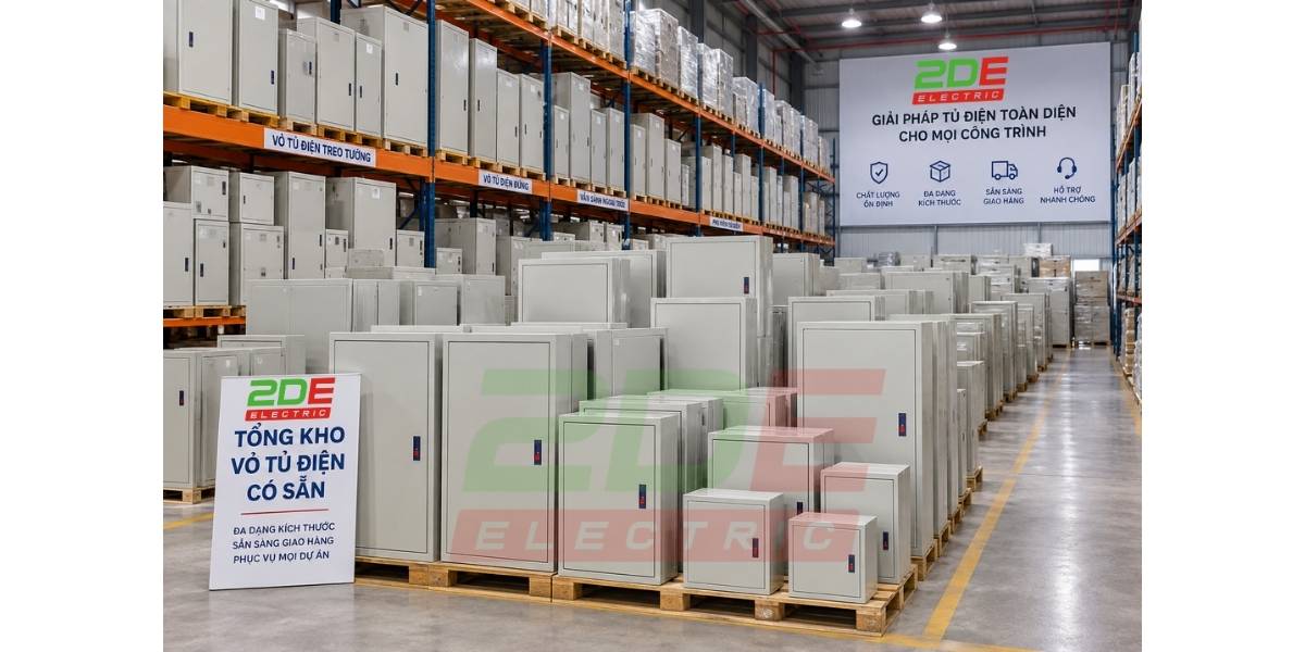 Tổng kho vỏ tủ điện có sẵn, giá rẻ, giao hàng trong 24 giờ