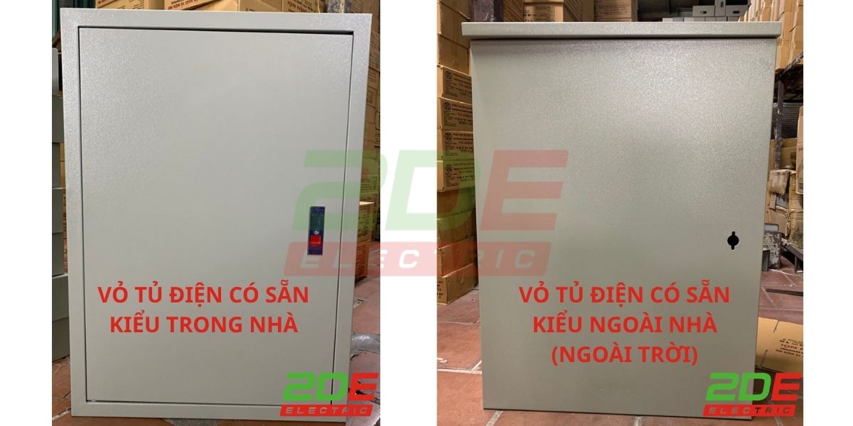 Vỏ tủ điện có sẵn giá rẻ loại trong nhà và ngoài trời