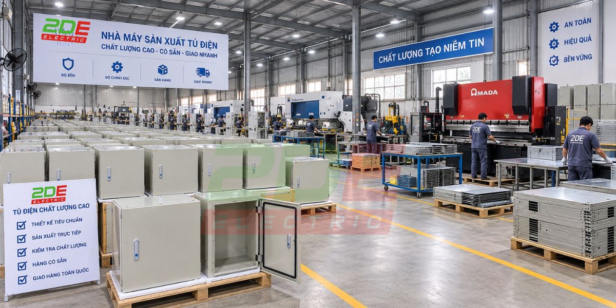 2DE phân phối vỏ tủ điện có sẵn chất lượng cao