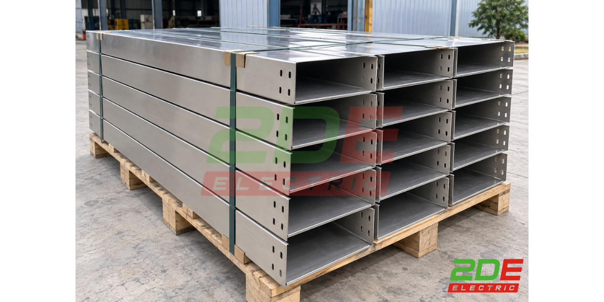Máng cáp inox 201 không sơn