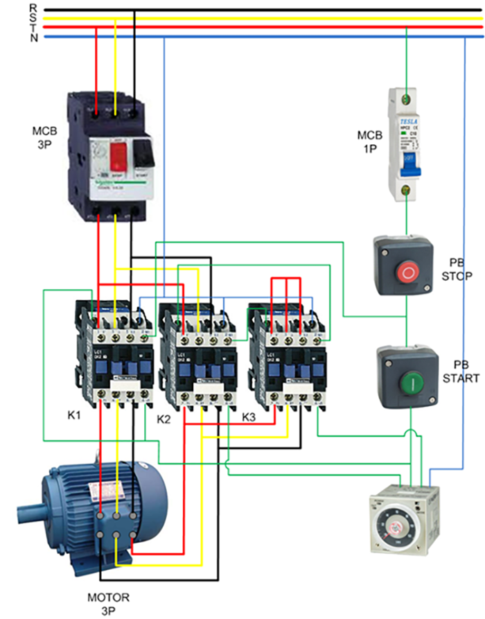 Cách dấu động cơ 3 pha