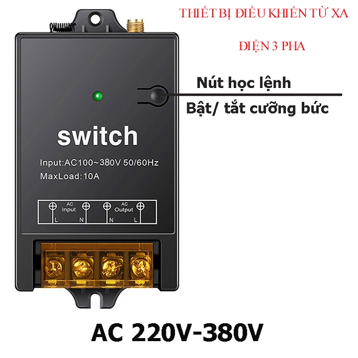 Mua thiết bị điều khiển từ xa điện 3 pha
