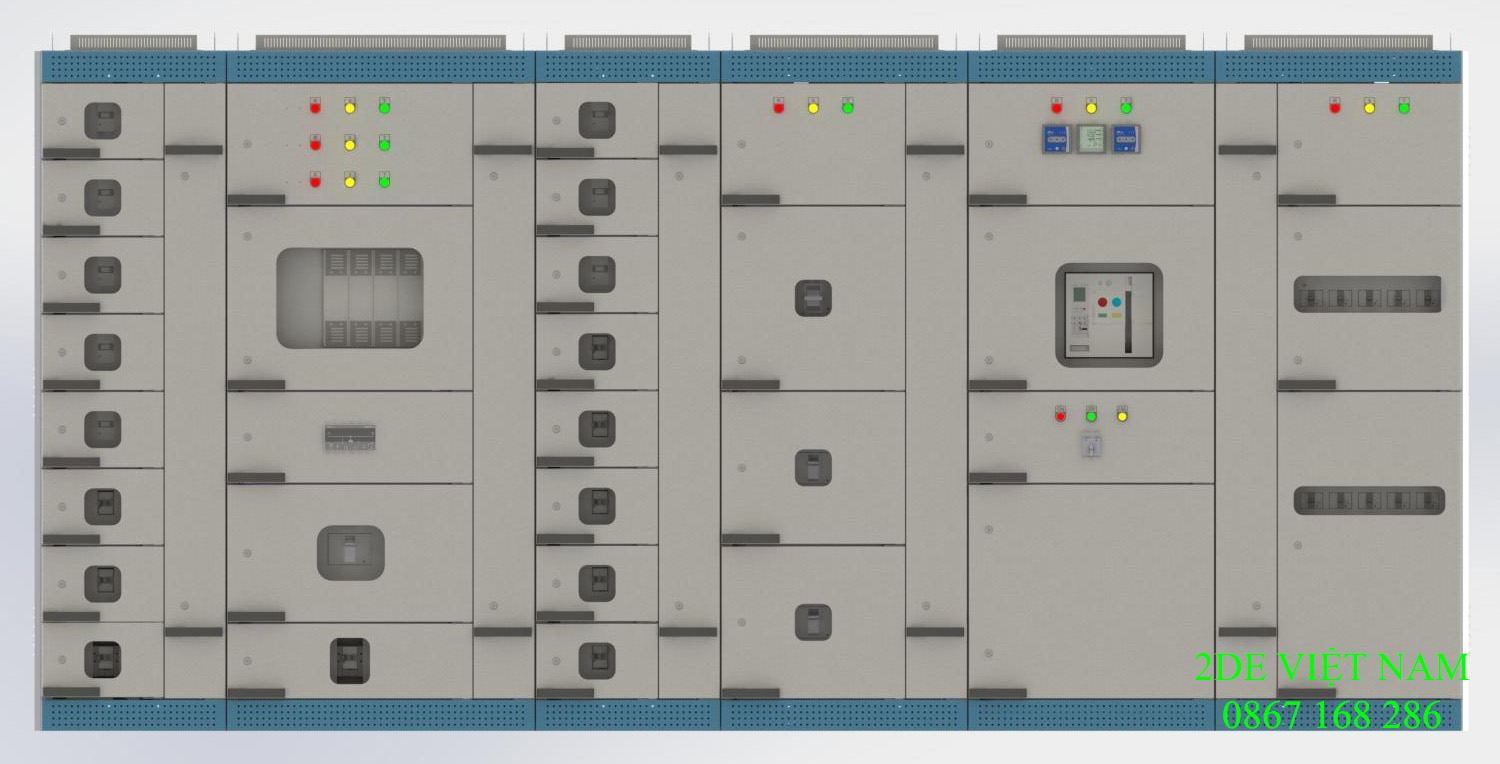 Thiết kế tủ điện công nghiệp bằng phần mềm Inventer